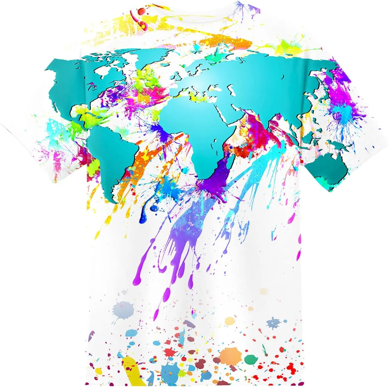 Boys Girls Kids Tee Shirt 3D Print Graphic Short Sleeve Shirt for Kids 6-16 Years