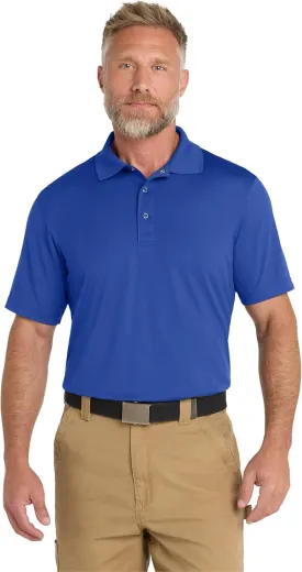 CornerStone Unisex Micropique Gripper Polo | Short Sleeve Collared Shirt for Men & Women, Lightweight Fit Top for Work & Golf