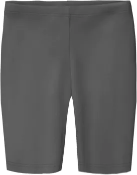 Made in USA Girls' Cotton Long Bike Shorts for School Play Sports
