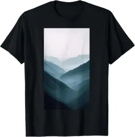 Minimalist Mountain Landscape Mountain landscape T-Shirt