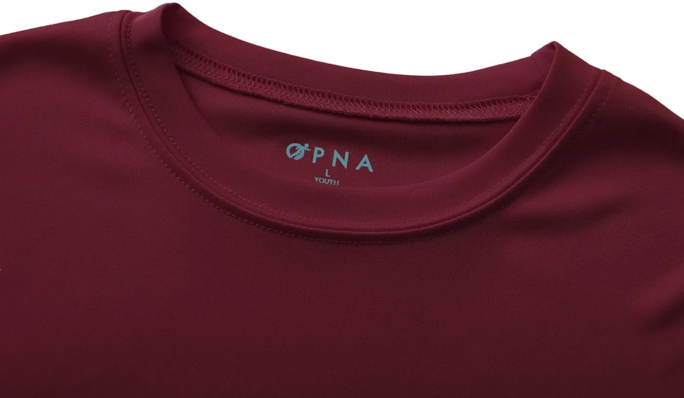 Opna Youth Boys Dri Fit Athletic T Shirts for Boys & Girls Sports Undershirt  Youth & Teen Sizes