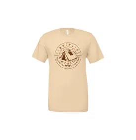 Pacific Crest Trail Adult Short Sleeve T-Shirt - Cream