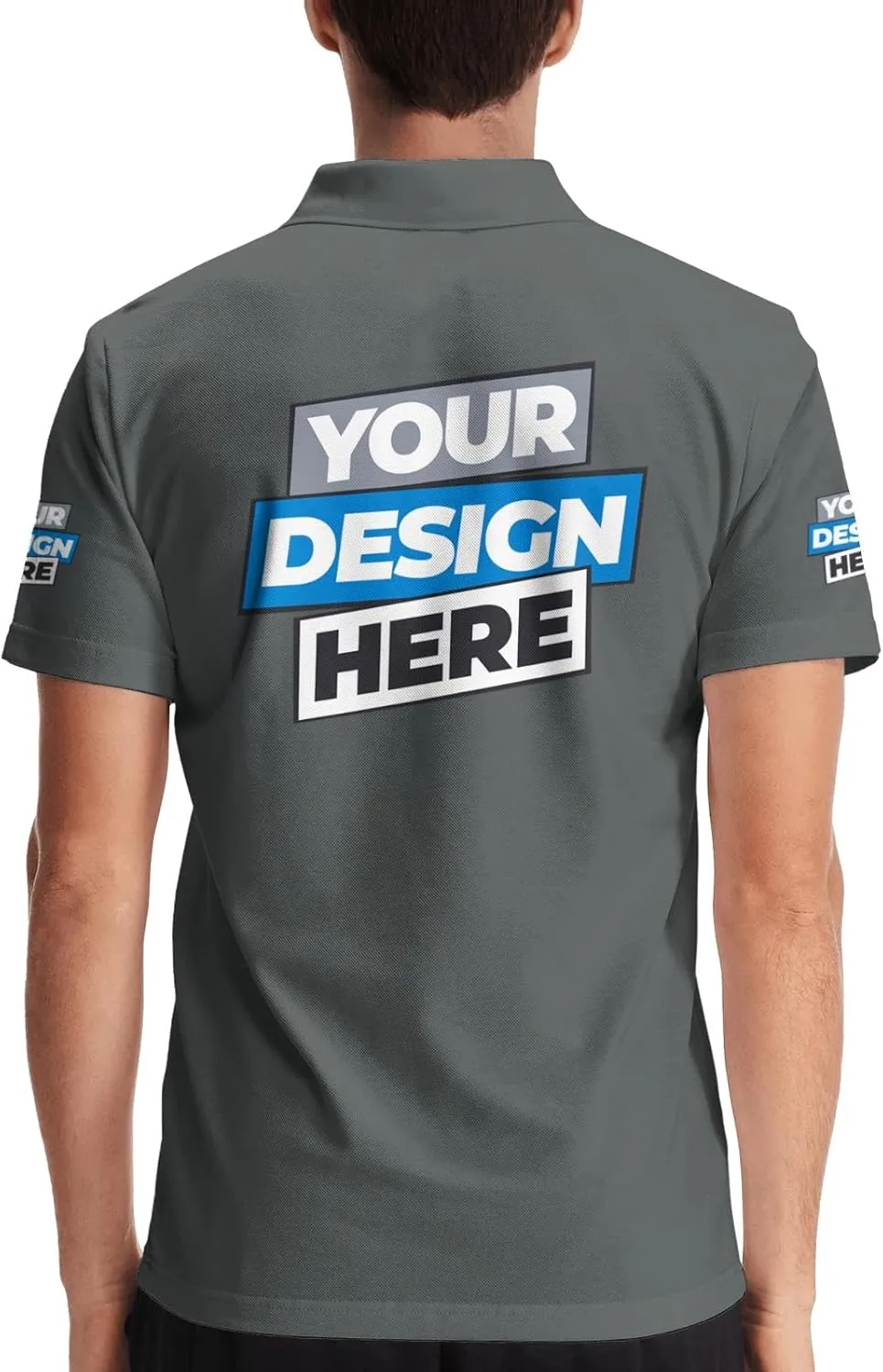 Pranboo Custom Polo Shirt, School Shirt, Golf Polo Shirt, for Business, Casual Wear, and Sports Teams