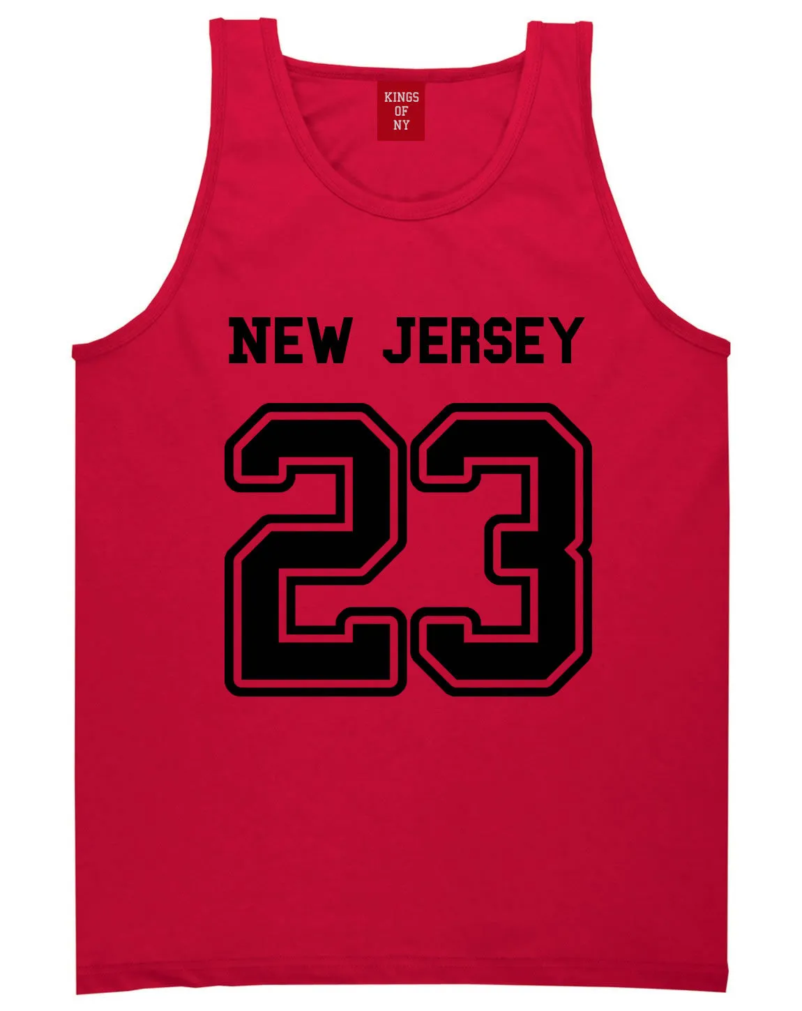 Sport Style New Jersey 23 Team State Jersey Mens Tank Top