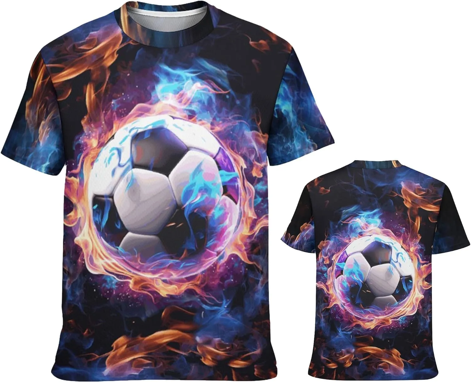 Tiannee Boys Girls 3D Graphic T Shirt, Novelty Kid's Shirts, Casual Crewneck Short Sleeve Tops Tees 6-16 Years