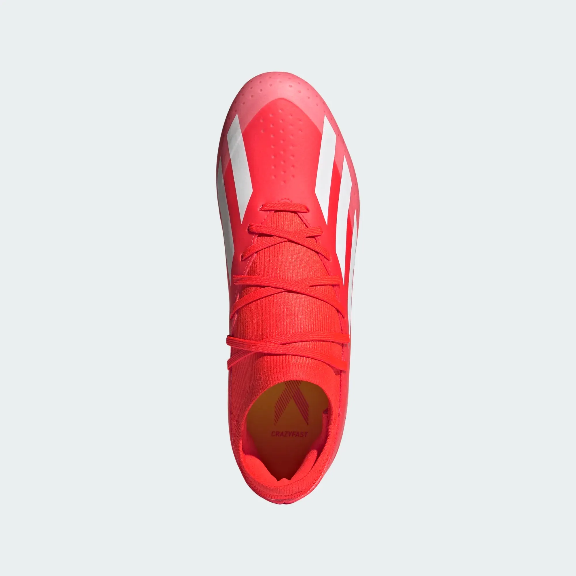X CRAZYFAST LEAGUE FG SOLRED/FTWWHT/TESOYE