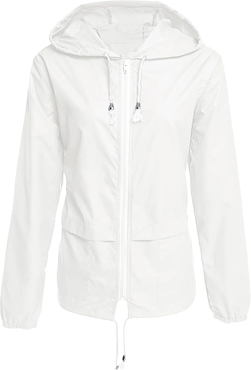 Zando Lightweight Rain Jacket Women Raincoat for Women Packable Rain Coat Windbreaker Rain Jackets Waterproof with Hood